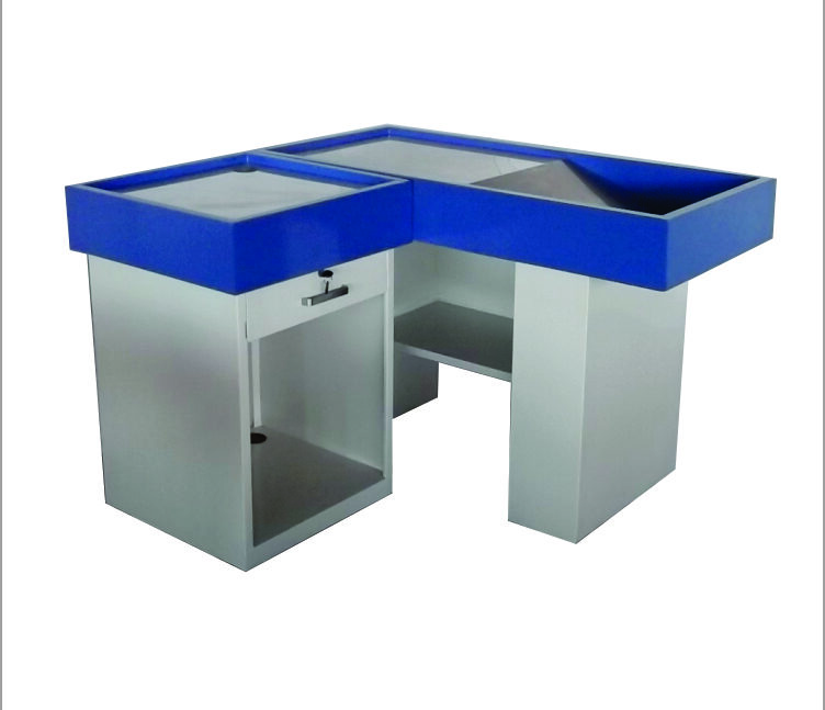 Metal with Stainless top Cashier Counter