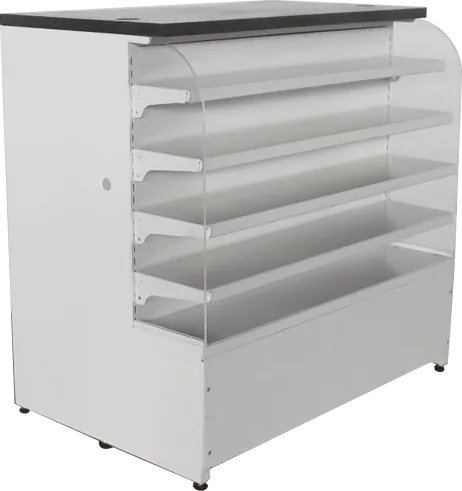 Granite-Top Cash Counter